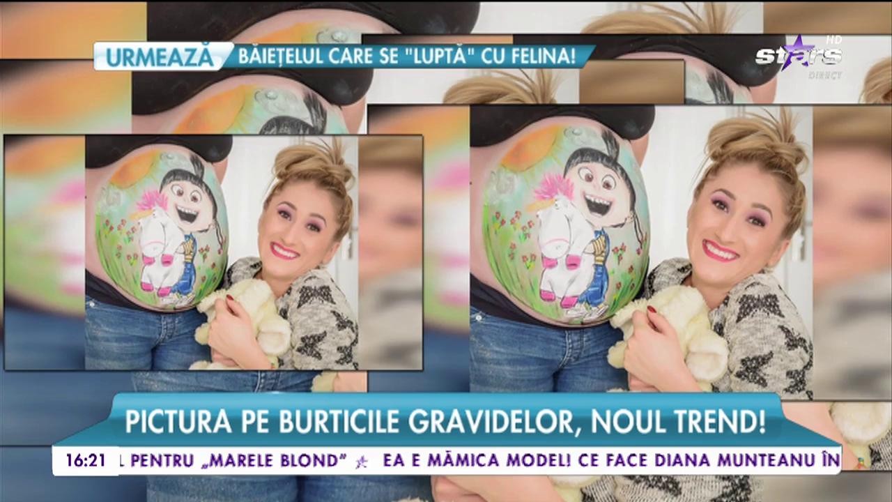 Pictura pe burticile gravidelor, noul trend! Practica s-a extins &icirc;n toate colţurile lumii!