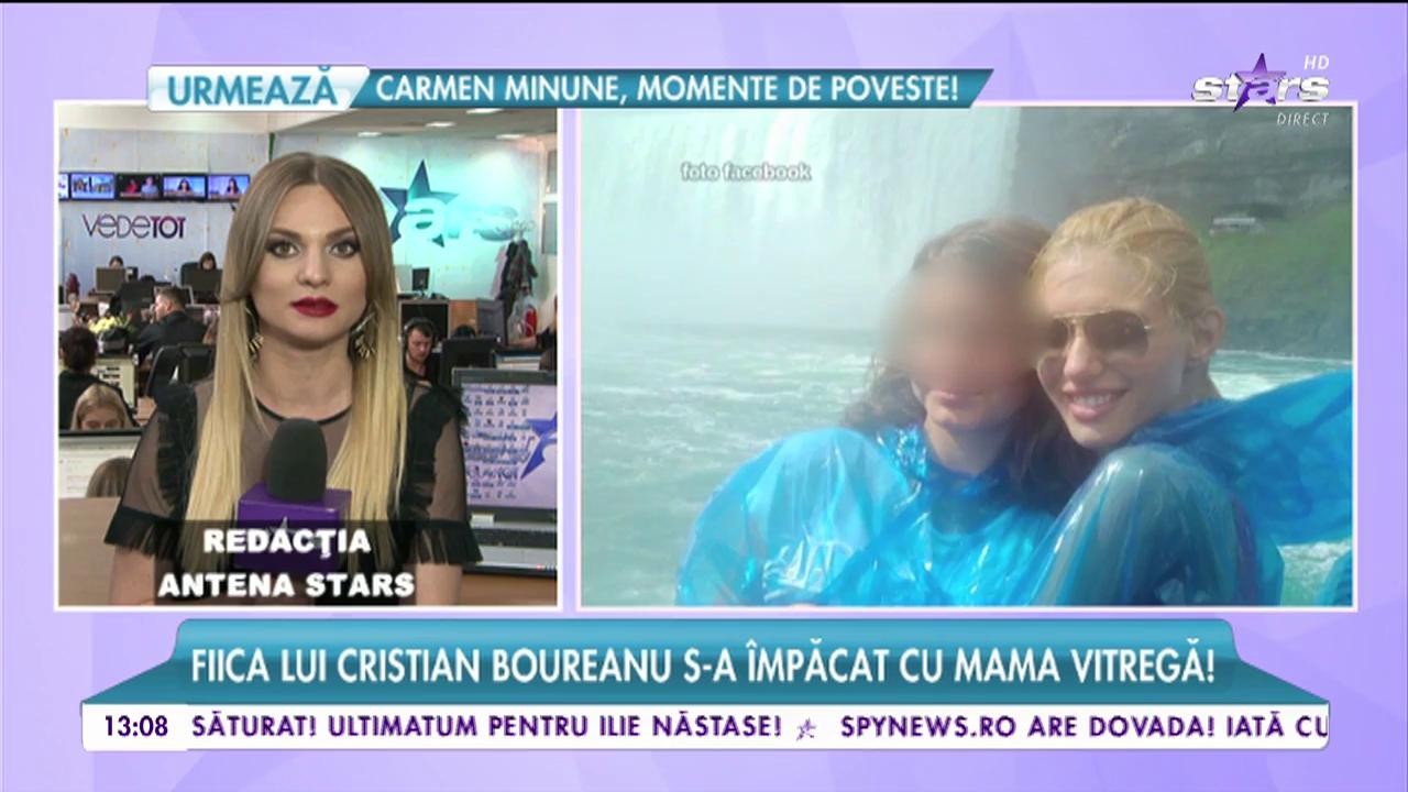 Fiica lui Cristian Boureanu s-a &icirc;mpăcat cu mama vitregă!