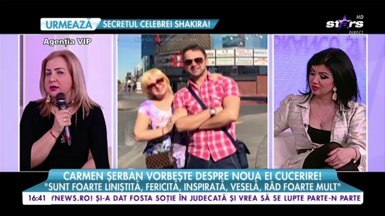 Carmen Șerban vorbeşte despre noua ei cucerire! "Am un gagic, un bărbat care &icirc;mi place, cu care mă &icirc;nt&acirc;lnesc"