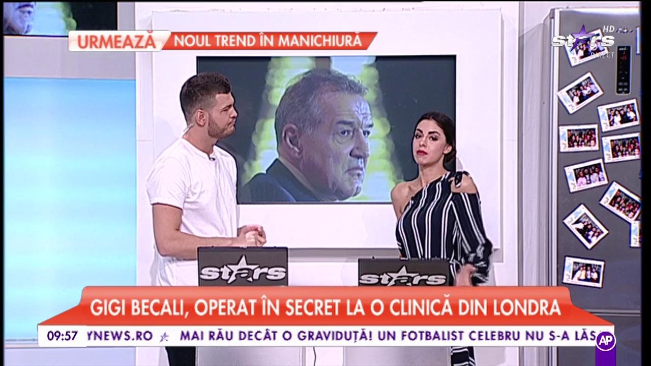Gigi Becali, operat &icirc;n secret la o clinică din Londra