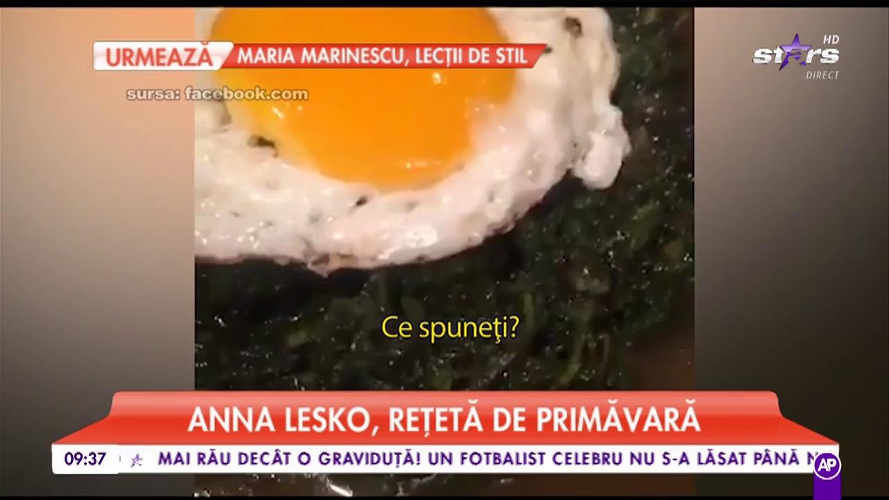Ana Lesko, rețetă de primăvara