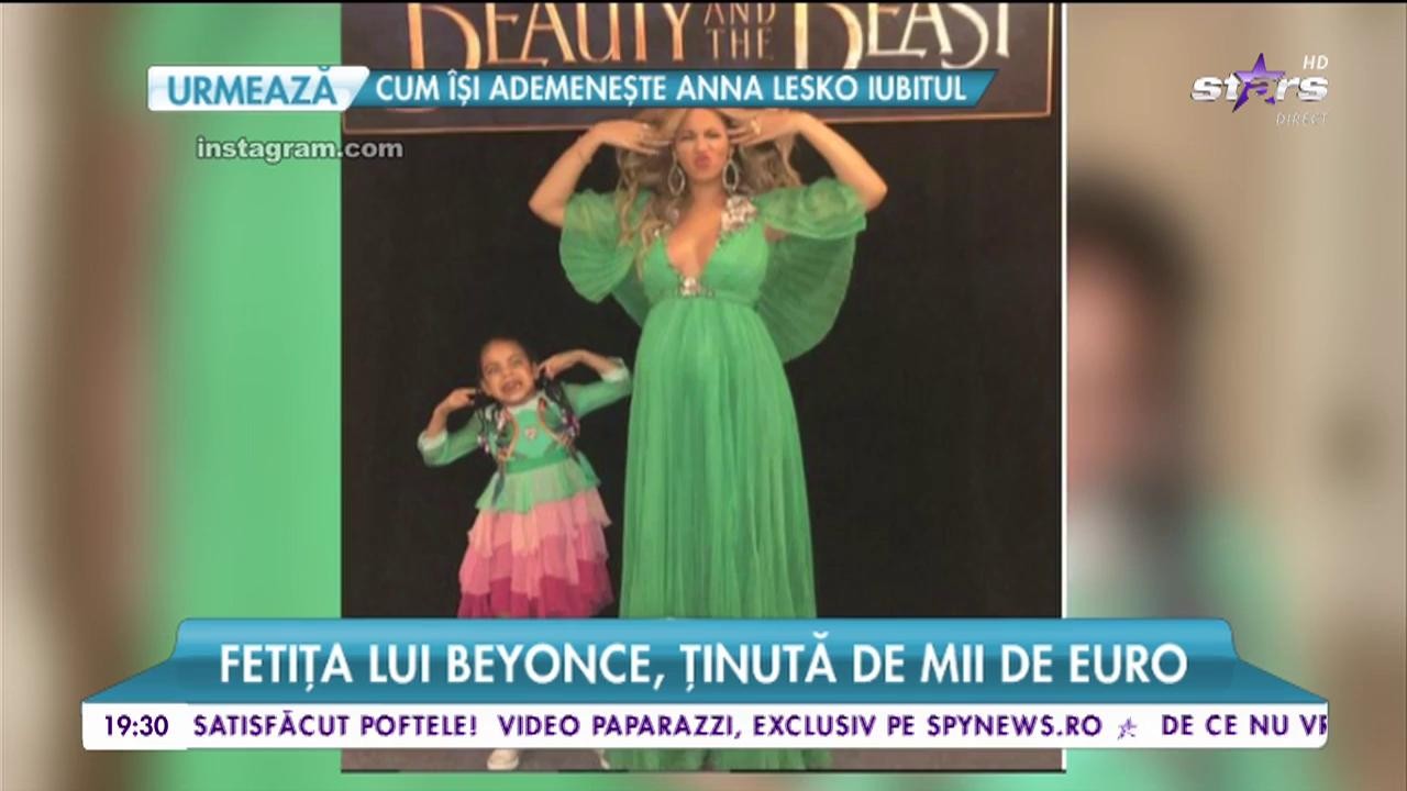 Aşa mamă, aşa fiică! Beyonce &icirc;şi răsfaţă fetiţa mai mult ca pe oricine!