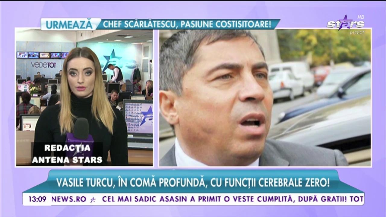 Vasile Turcu, &icirc;n comă profundă, cu funcţii cerebrale zero!