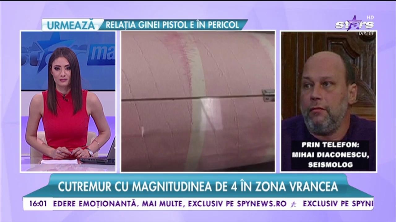 Rom&acirc;nia, zguduită din nou! Cutremur cu magnitudinea de 4 &icirc;n zona Vrancea!
