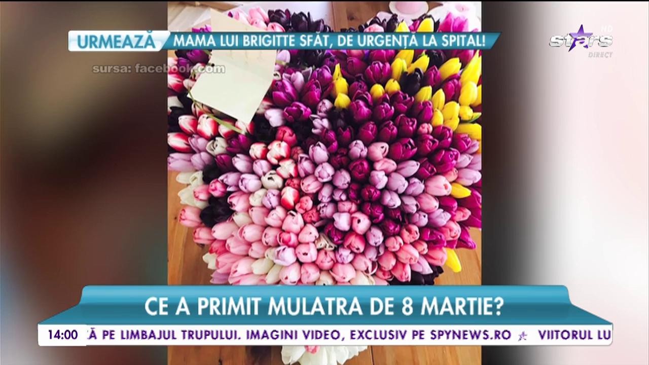 Soţul lui Laurette e &icirc;n spatele gratiilor, dar nu a uitat să o răsfeţe de 8 martie!
