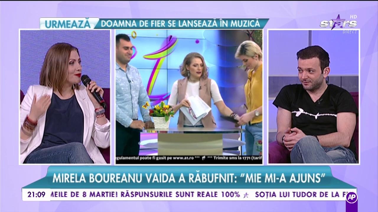 Mirela Boureanu Vaida: &rdquo;De luni, emisiunea 2k1 va fi &icirc;n direct!&rdquo;