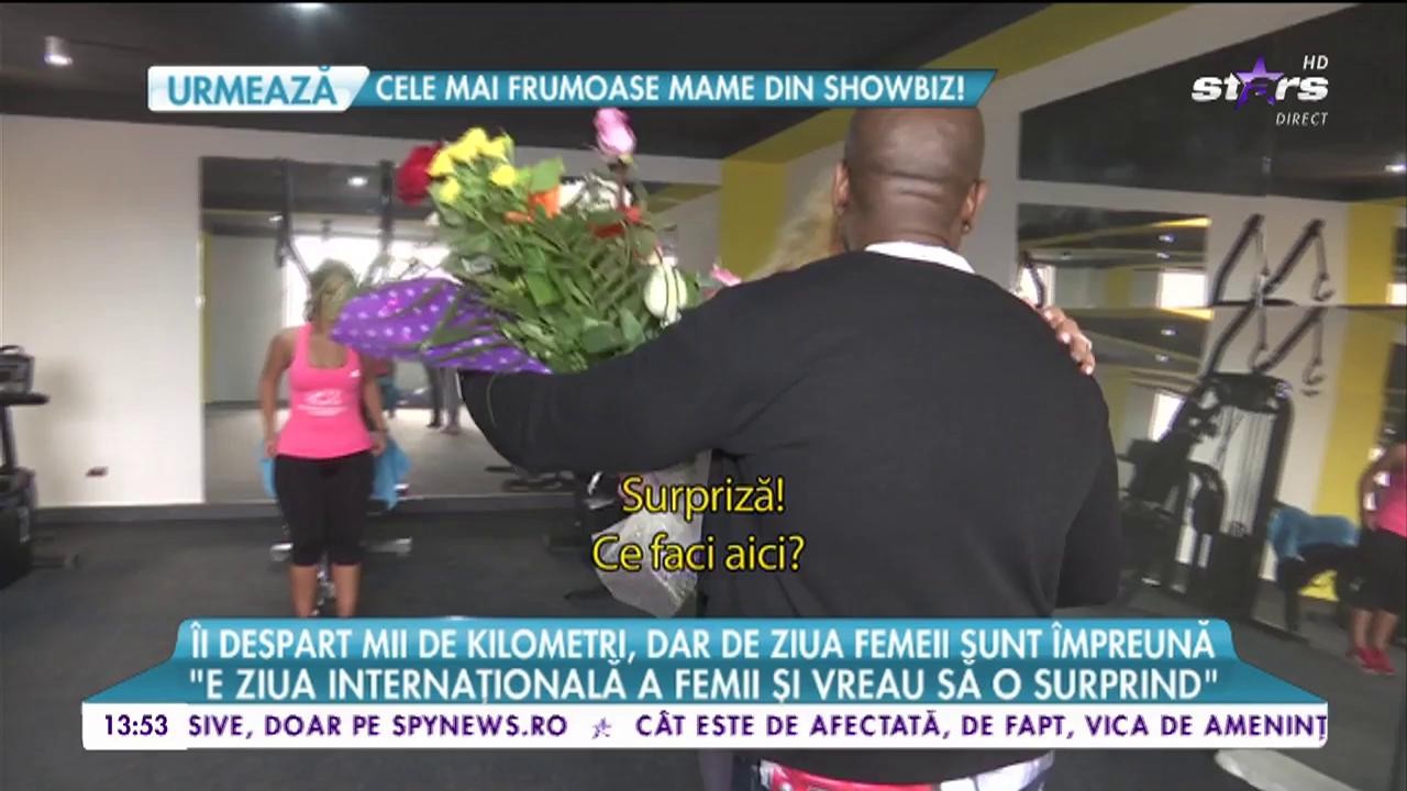 &Icirc;i despart mii de kilometri, dar de ziua femeii sunt &icirc;mpreună