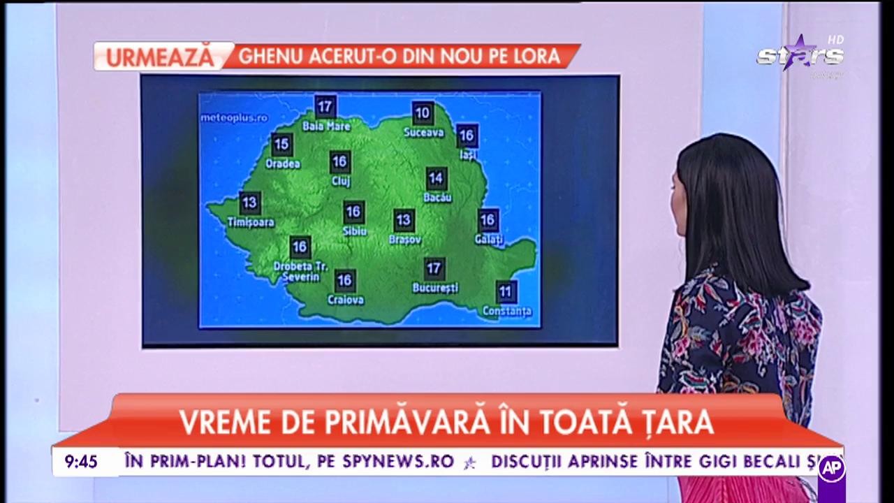 Meteorologii au anunțat vreme de primăvară &icirc;n toată țara