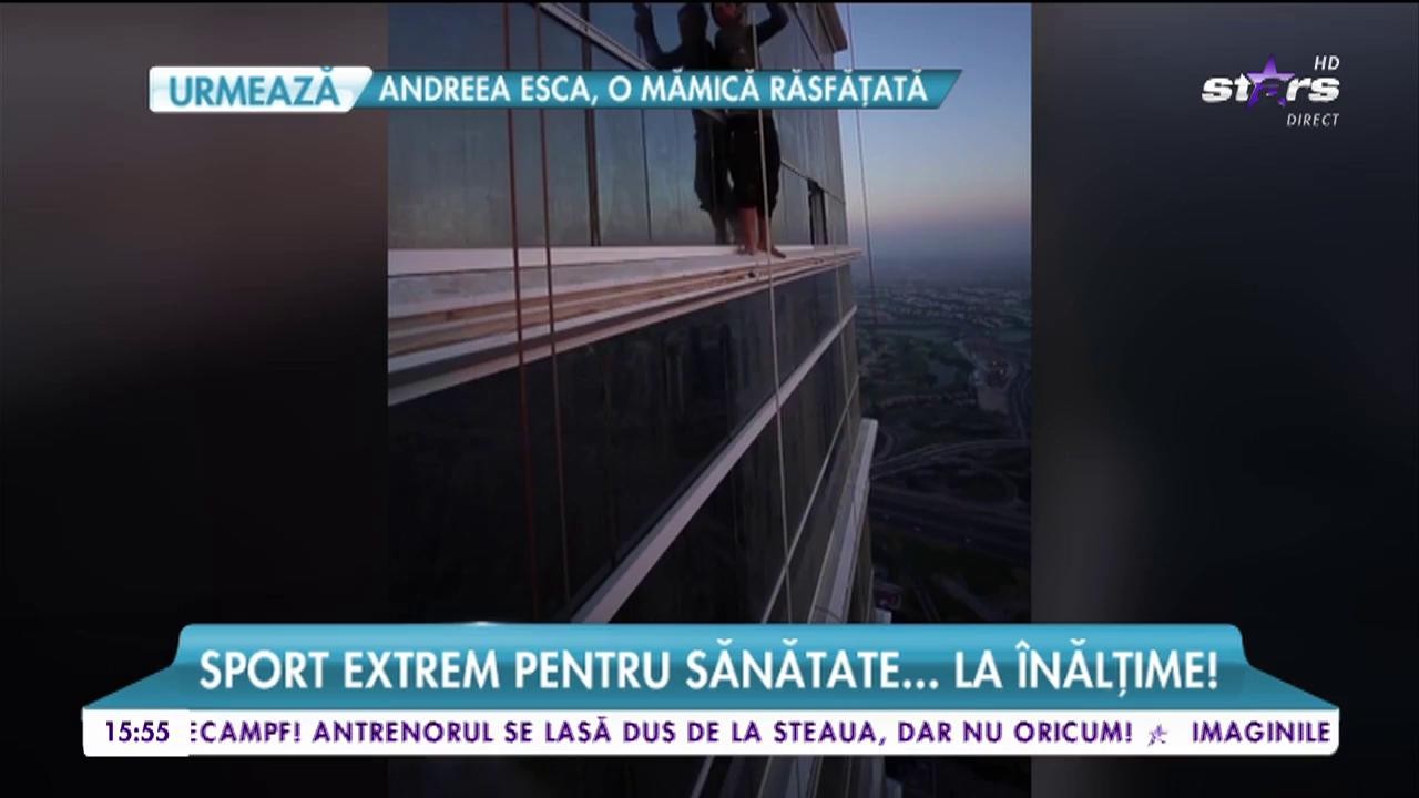 Sport extrem pentru sănătate... la &icirc;nălțime!