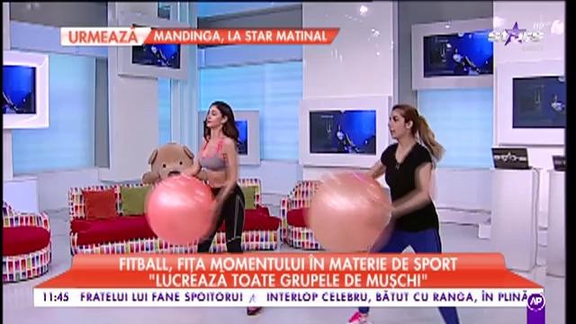 Fitball, un tip de exercițiu fizic &icirc;n care rolul principal &icirc;l are mingea