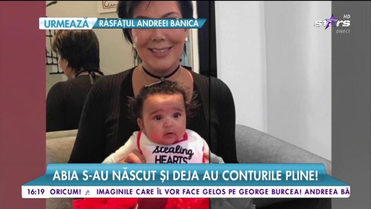 Abia s-au născut și deja au conturile pline! Prințișorii familiei Kardashian, răsfăț la superlativ