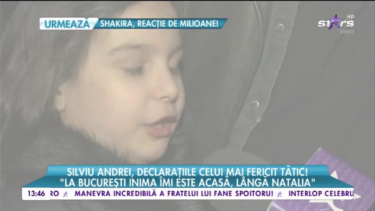 Silviu Andrei, declaraţiile celui mai fericit tătic! "La Bucureşti inima &icirc;mi este acasă, l&acirc;ngă Natalia"