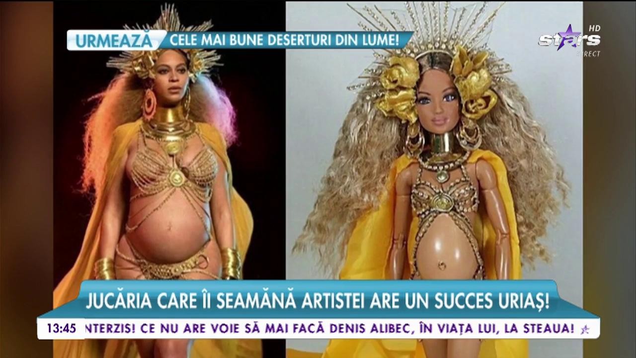 Păpuşa "Beyonce" face ravagii &icirc;n toată lumea! Jucăria care &icirc;i seamănă artistei are un succes uriaş!