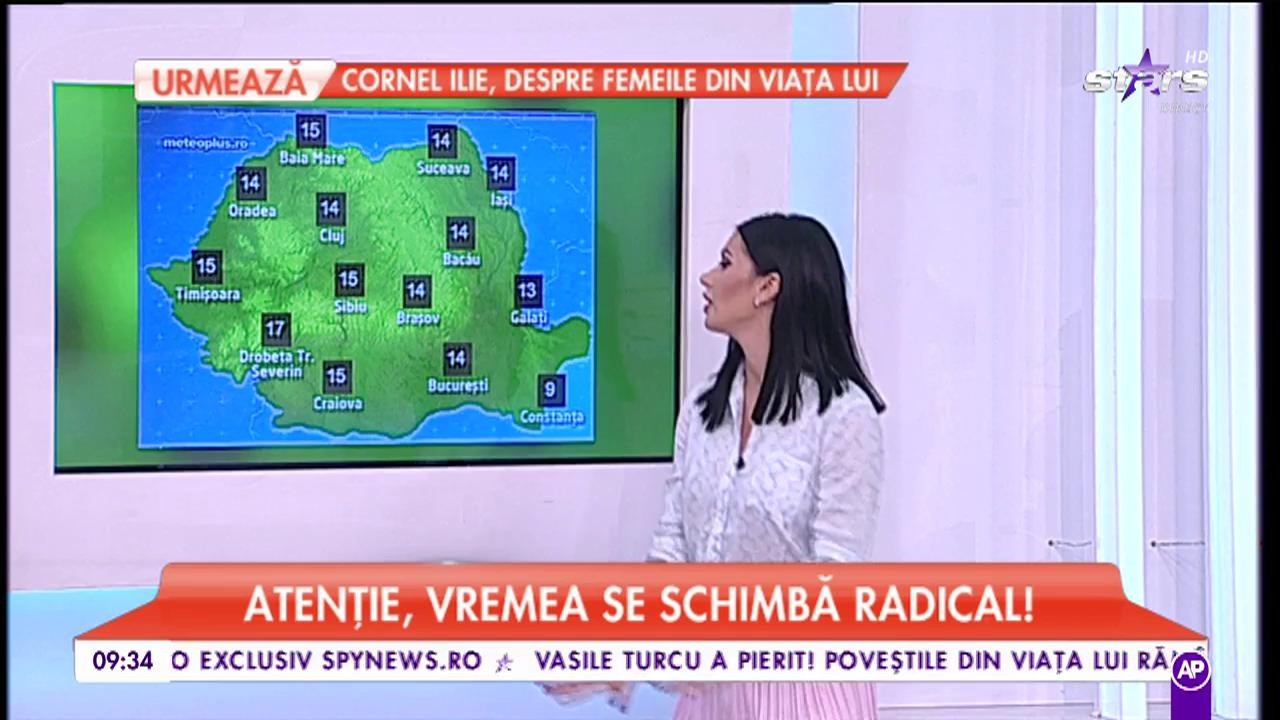 Meteorologii anunță ploi &icirc;n mare parte din ţară, dar şi ninsori &icirc;n zonele montane