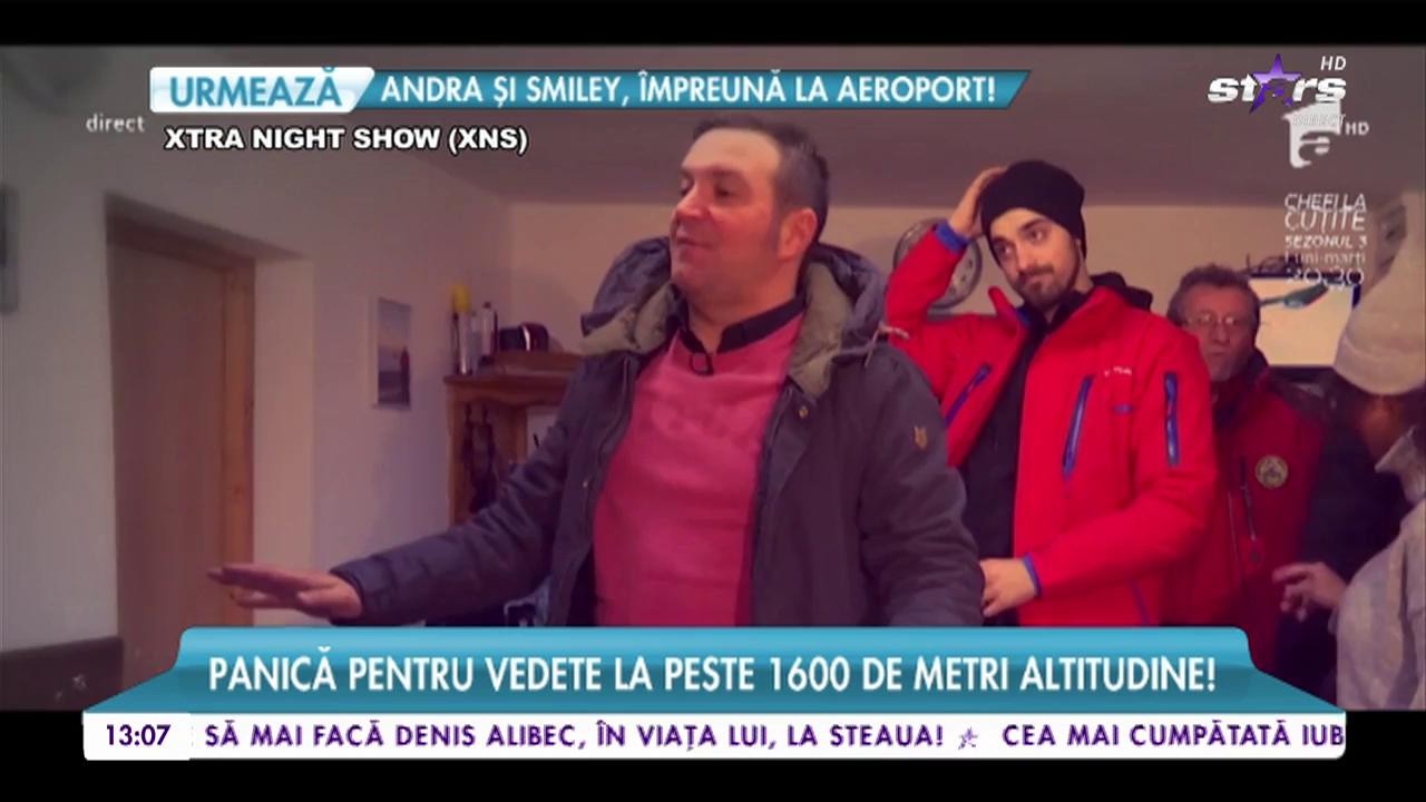 Muntele nu iartă pe nimeni! Panică pentru vedete la peste 1600 de metri altitudine!