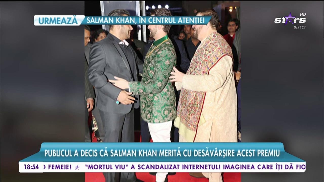 Salman Khan, &icirc;n centrul atenţiei la premiile Zee Cine Awards 2017