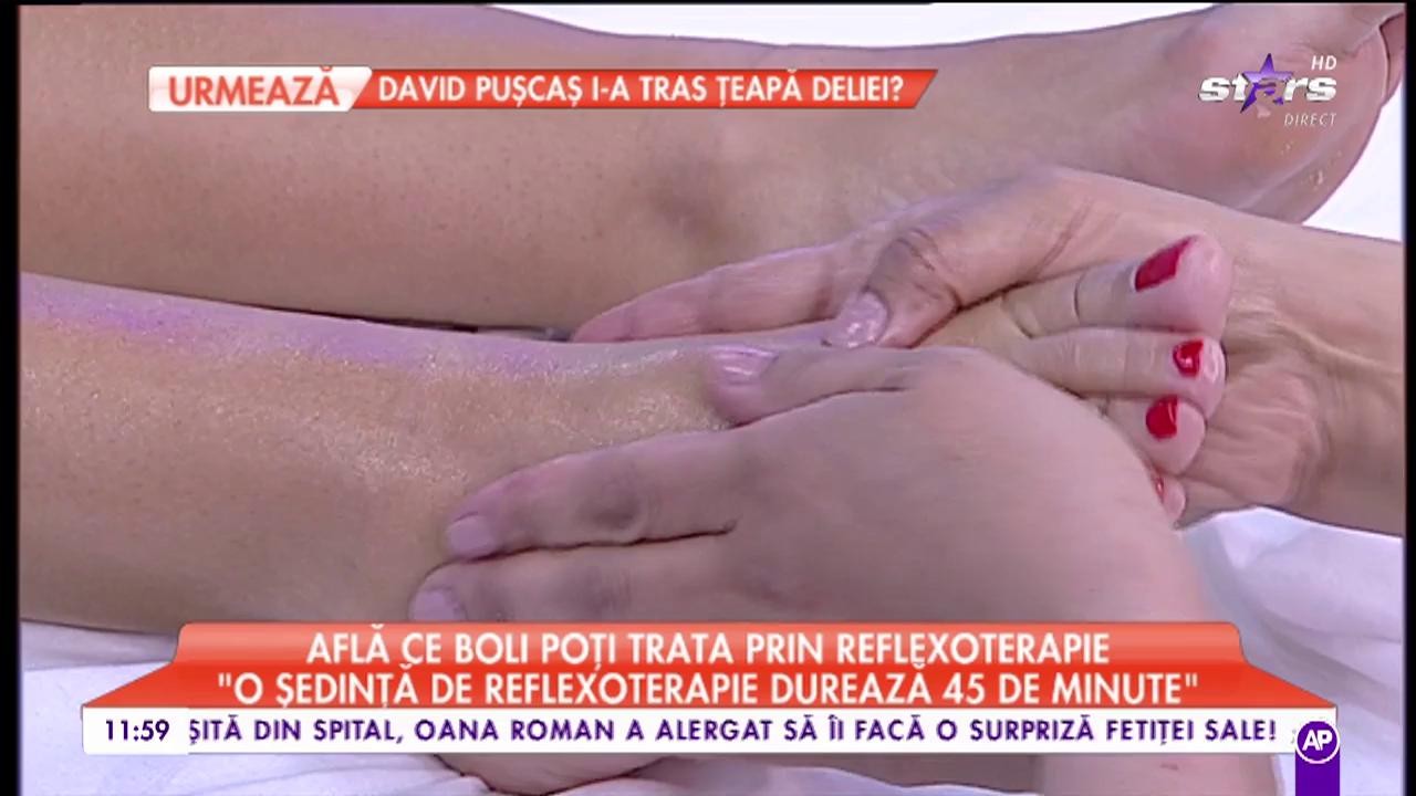 Afla ce boli poti trata prin reflexoterapie!