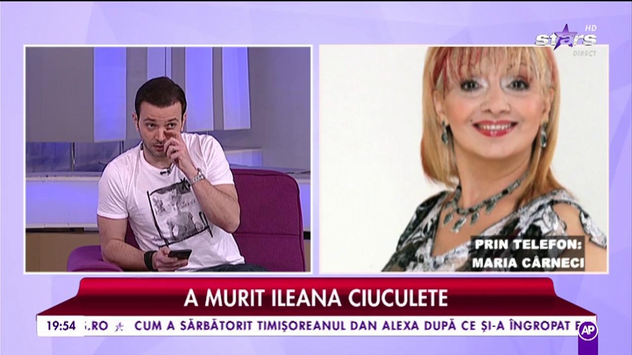 C&acirc;ntăreața de muzică populară, Ileana Ciuculete, a murit &icirc;n spital. Artista a făcut o ciroză dintr-o hepatită C