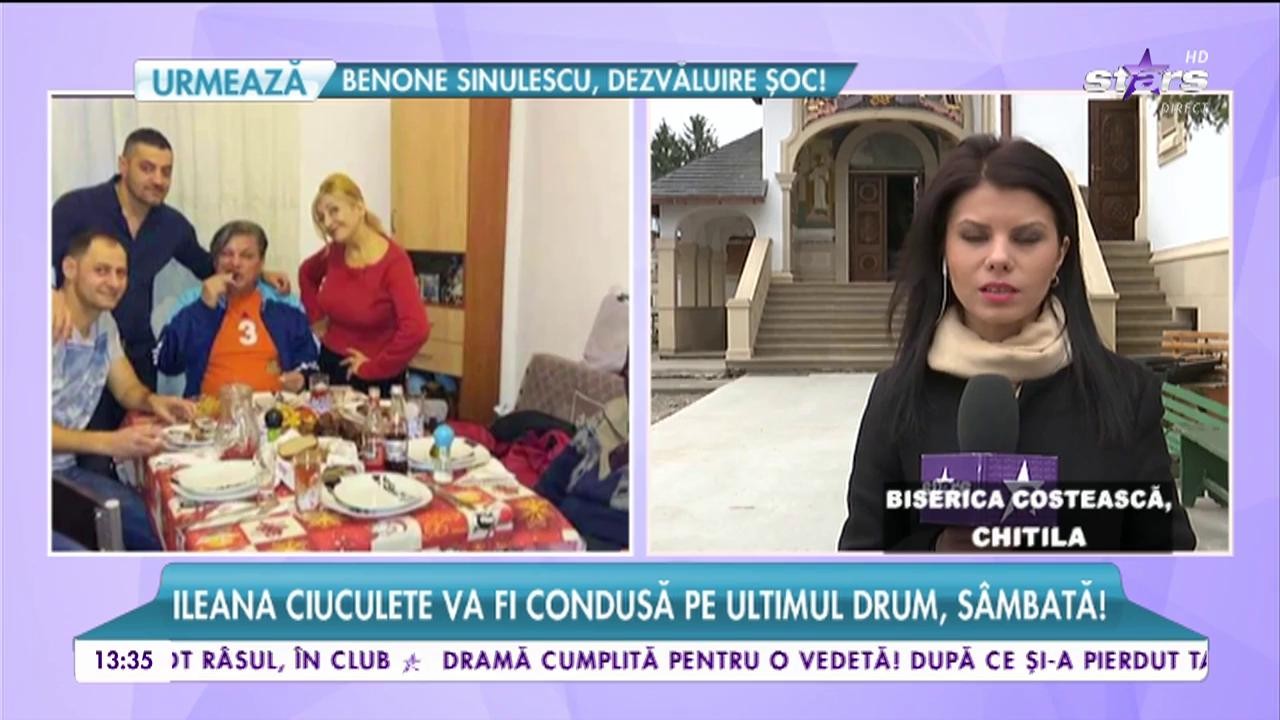 Aici va fi depus trupul ne&icirc;nsuflețit al Ilenei Ciuculete! Vezi imaginile!