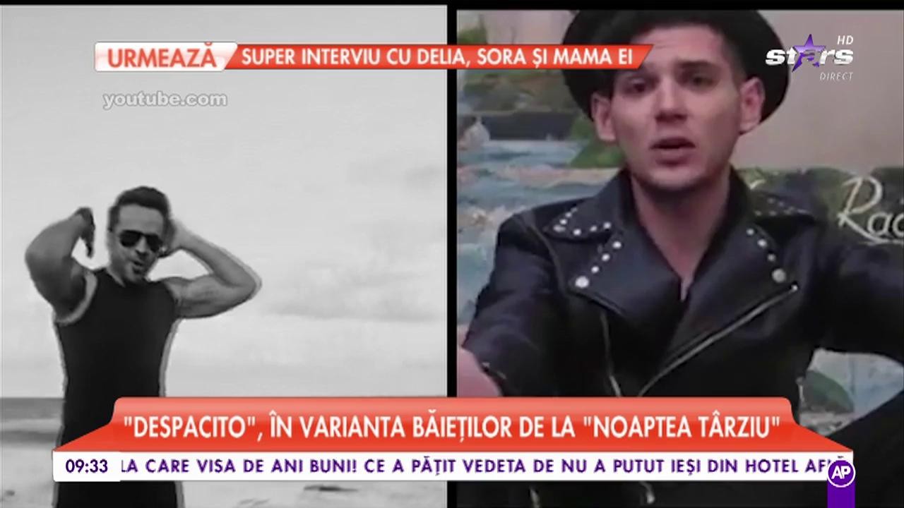 Cea mai tare parodie! "Despacito", &icirc;n varianta băieţilor de la "Noaptea T&acirc;rziu"