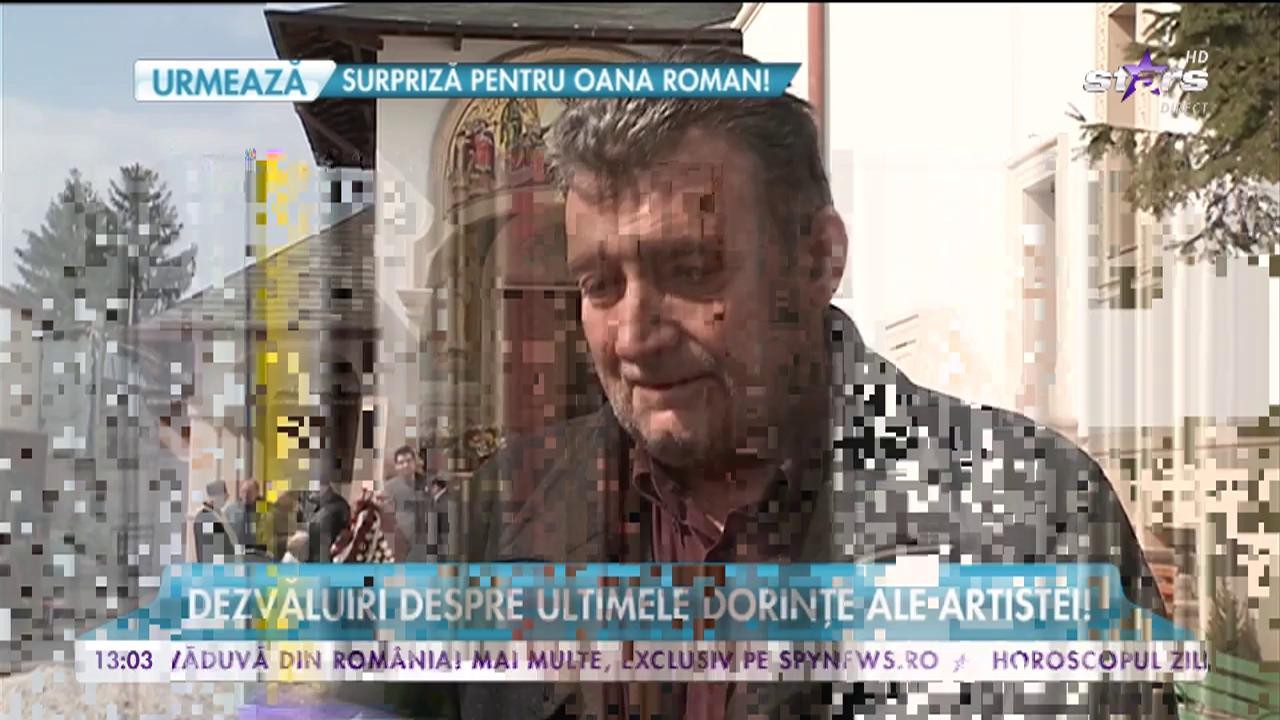 Fratele Ilenei Ciuculete, &icirc;mpietrit de durere