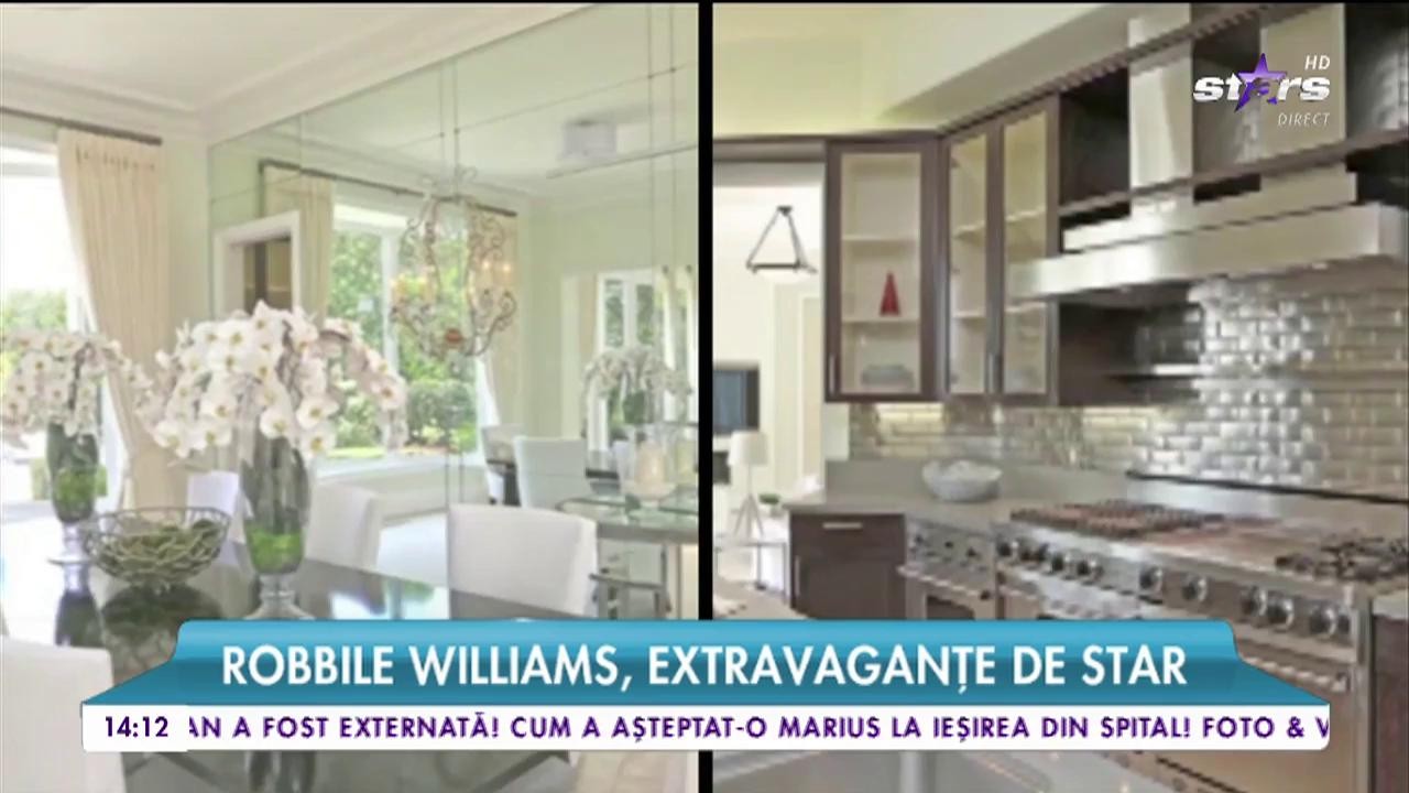 Robbile Williams, extravaganţe de star