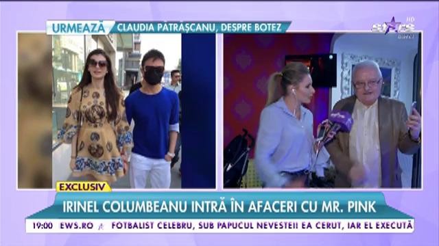 Irinel Columbeanu intră &icirc;n afaceri cu Mr. Pink: &rdquo;&Icirc;l ajut cu mare entuziasm!&rdquo;