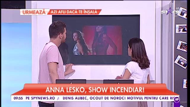 Anna Lesko, show incendiar &icirc;ntr-un club!