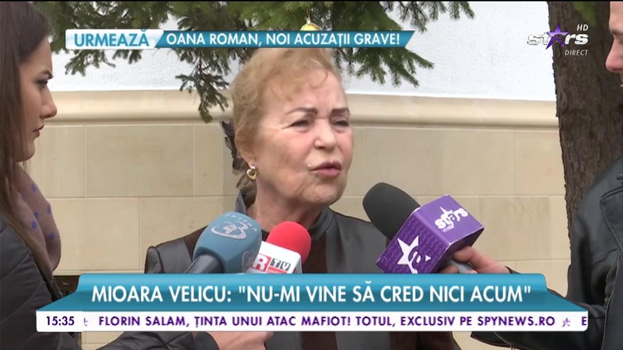 Colegele de scenă o pl&acirc;ng pe Ileana Ciuculete!