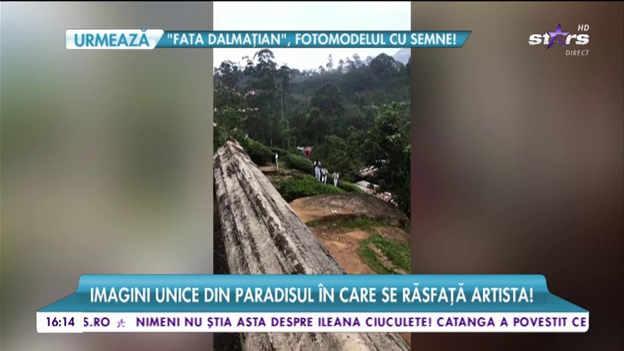 O nouă zi fabuloasă din vacanţa Deliei! Imagini unice din paradisul &icirc;n care se răsfaţă artista!