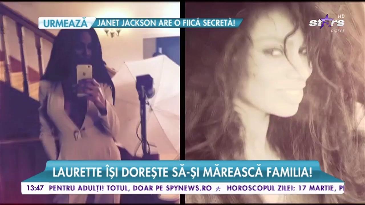 Laurette &icirc;şi doreşte să-şi mărească familia!