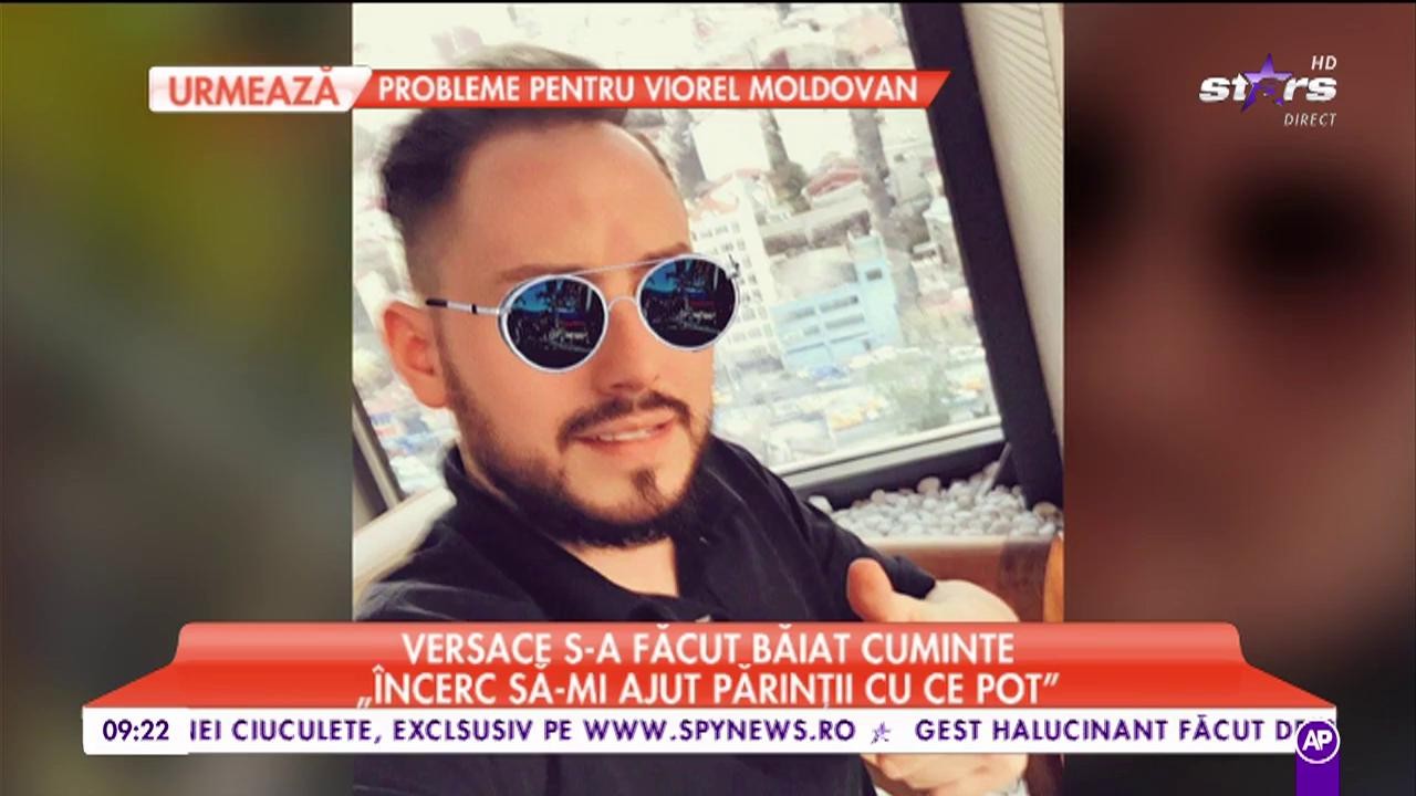 "Regele fiţelor", s-a transformat total! Andrei Versace s-a făcut băiat cuminte!