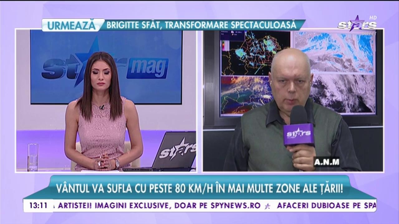 Avertizare cod galben şi portocaliu de la metorologi! V&acirc;ntul va sufla cu peste 80 km/h &icirc;n mai multe zone ale ţării!