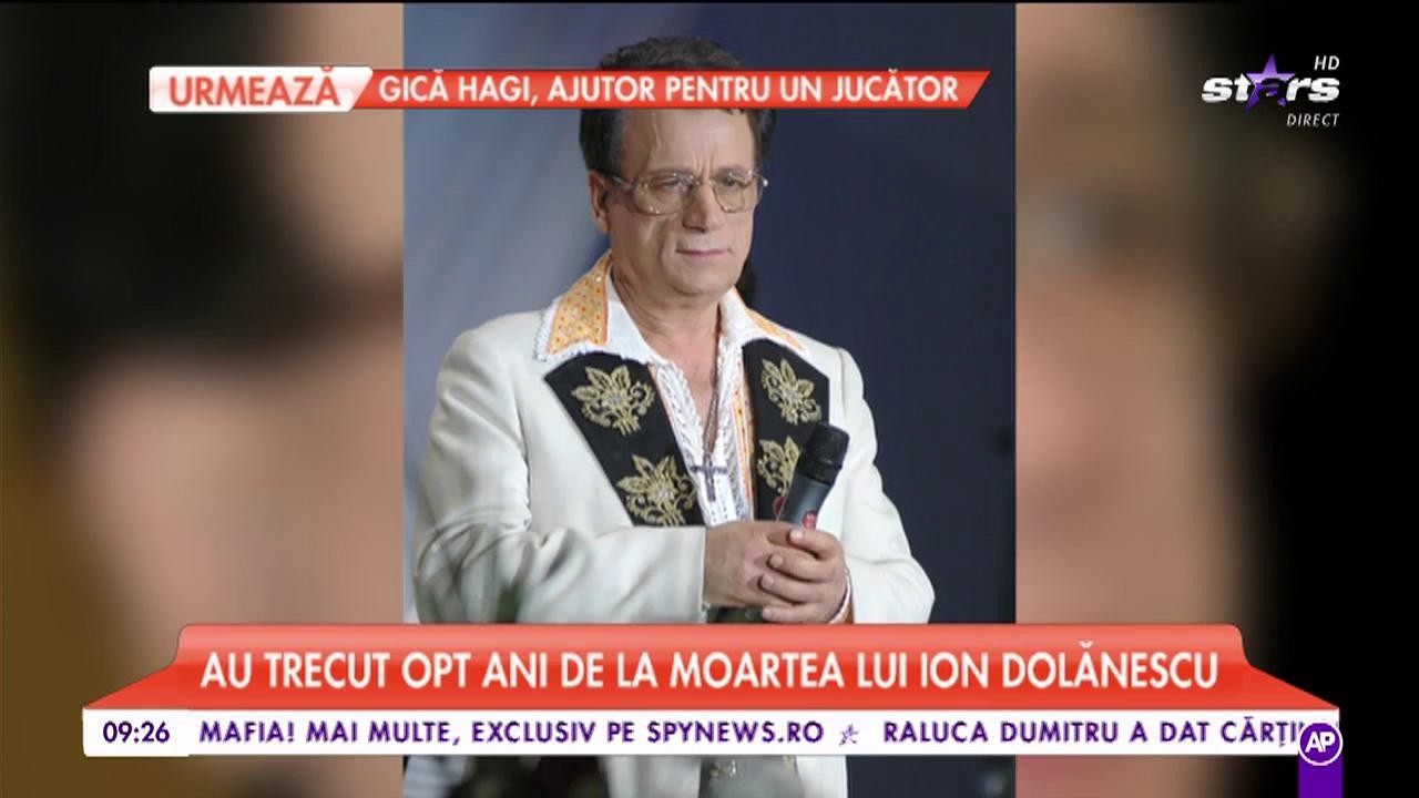 &Icirc;n urmă cu 8 ani, Ion Dolănescu se stingea din viaţă