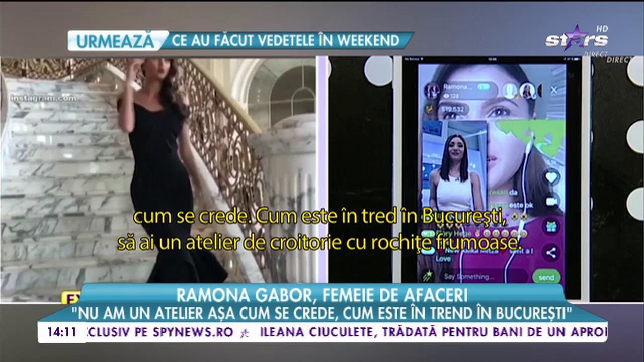 Ramona Gabor, femeie de afaceri! "Mulţi credeţi că viaţa mea e fabuloasă"