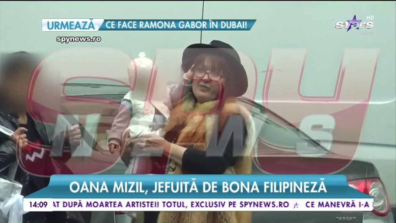 Oana Mizil, jefuita de bona filipineză! Paguba se ridică la peste 50.000 de euro