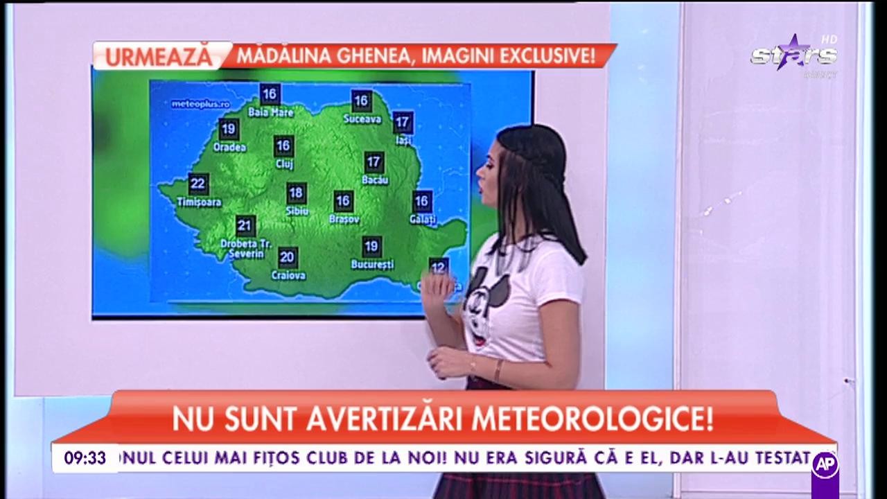 Meteorologii anunță temperaturi de p&acirc;nă la 22 de grade