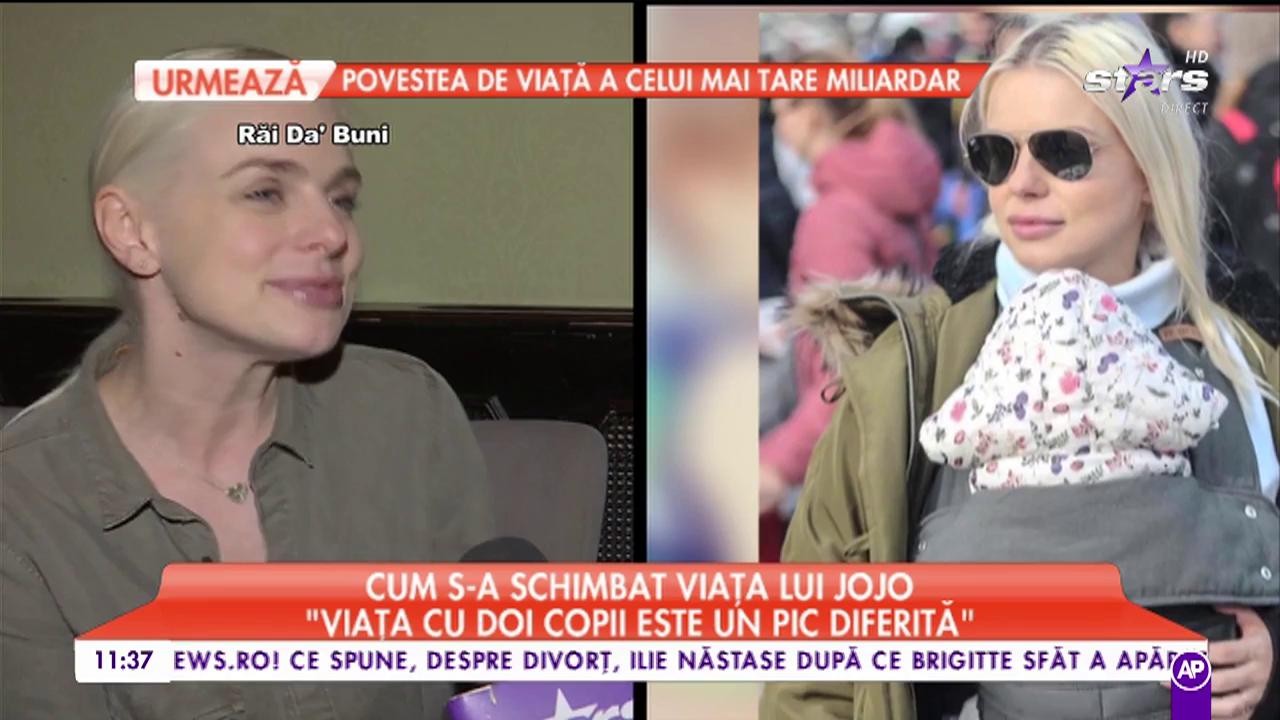 Cum s-a schimbat viața lui Jojo: &rdquo;Viața cu doi copii este un pic diferită&rdquo;
