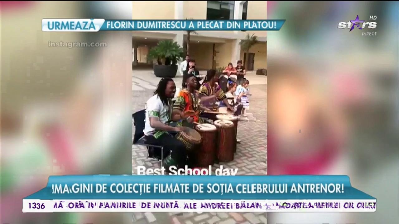Raluca Zenga, cea mai norocoasă femeie! Imagini de colecţie filmate de soţia celebrului antrenor!