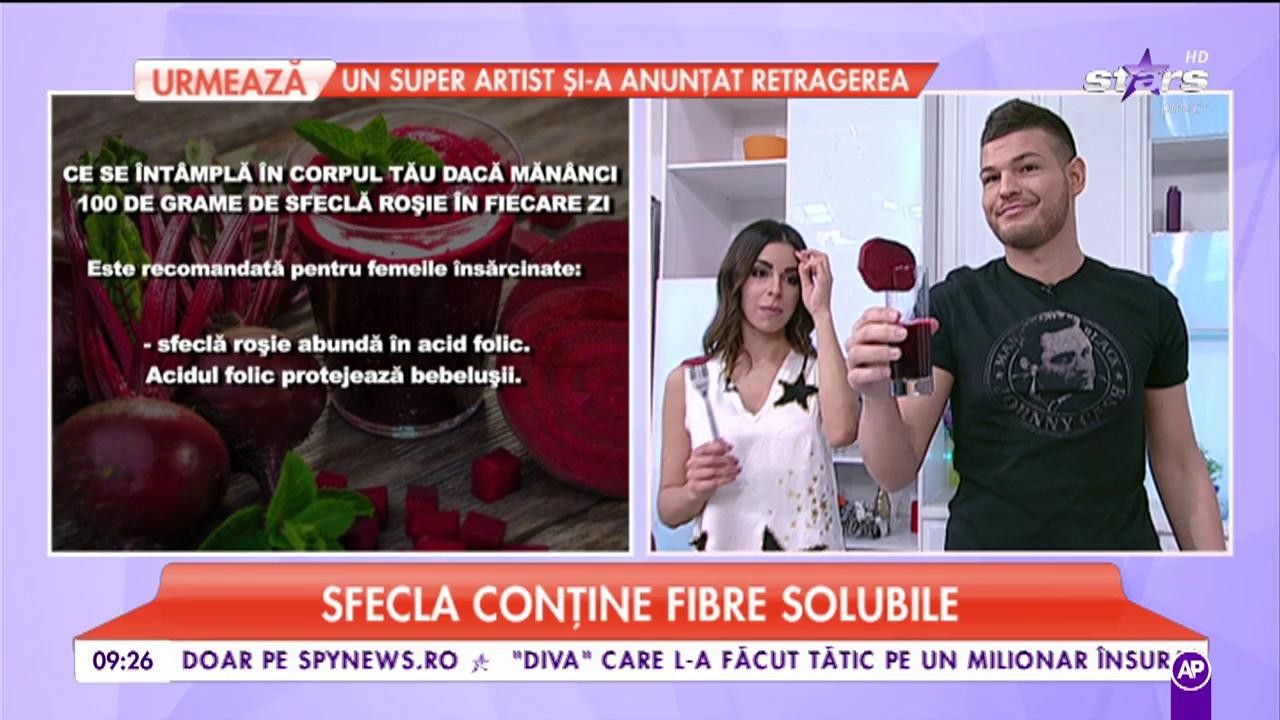 Sfecla roșie scade nivelul tensiunii arteriale