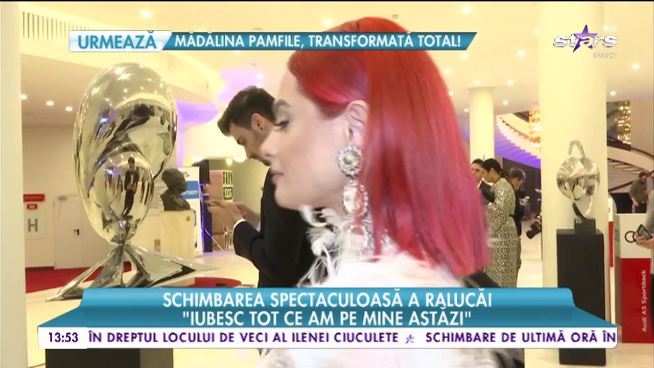 A revenit pe covorul roşu după operaţie! Cum se simte Raluka după intervenţia pe corzile vocale?