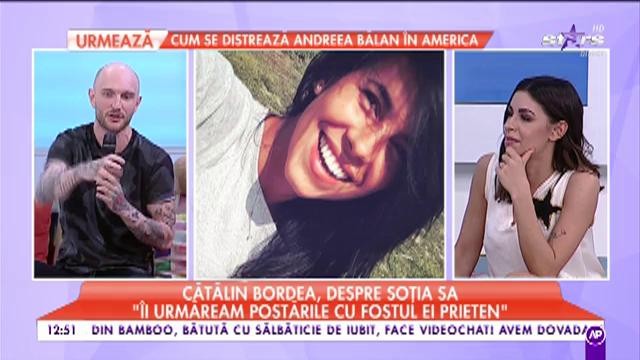Cătălin Bordea: &rdquo;Mi-am urmărit soția timp de un an pe Facebook&rdquo;