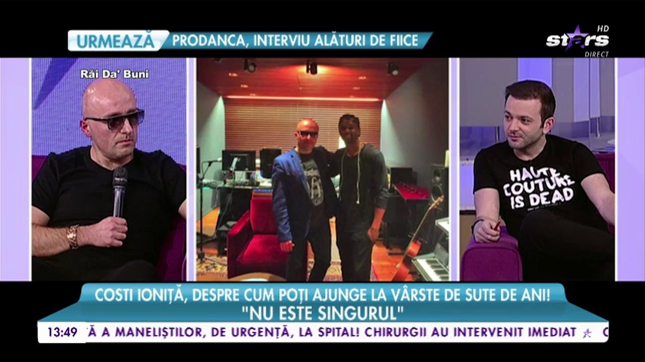 Costi Ioniță, despre cum poți ajunge la v&acirc;rste de sute de ani!