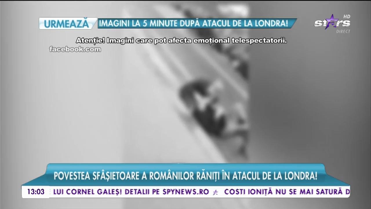 Povestea sf&acirc;șietoare a rom&acirc;nilor răniți &icirc;n atacul de la Londra! T&acirc;năra este &icirc;n stare foarte gravă!