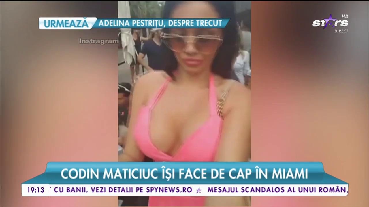 Codin Maticiuc &icirc;şi face de cap &icirc;n Miami