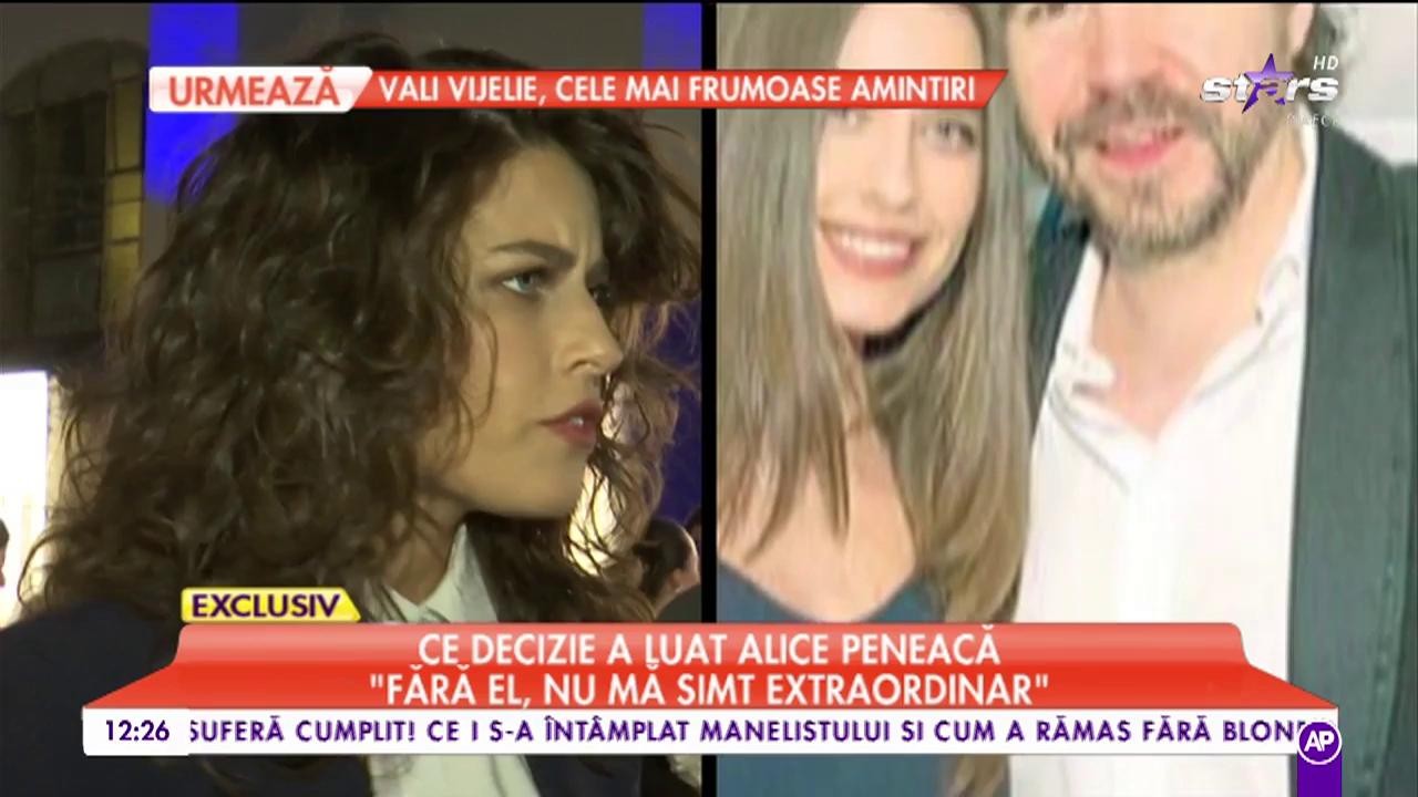 Alice Peneacă, despre fostul ei soț: &rdquo;Dacă &icirc;l supăr, poate pleacă!&rdquo;