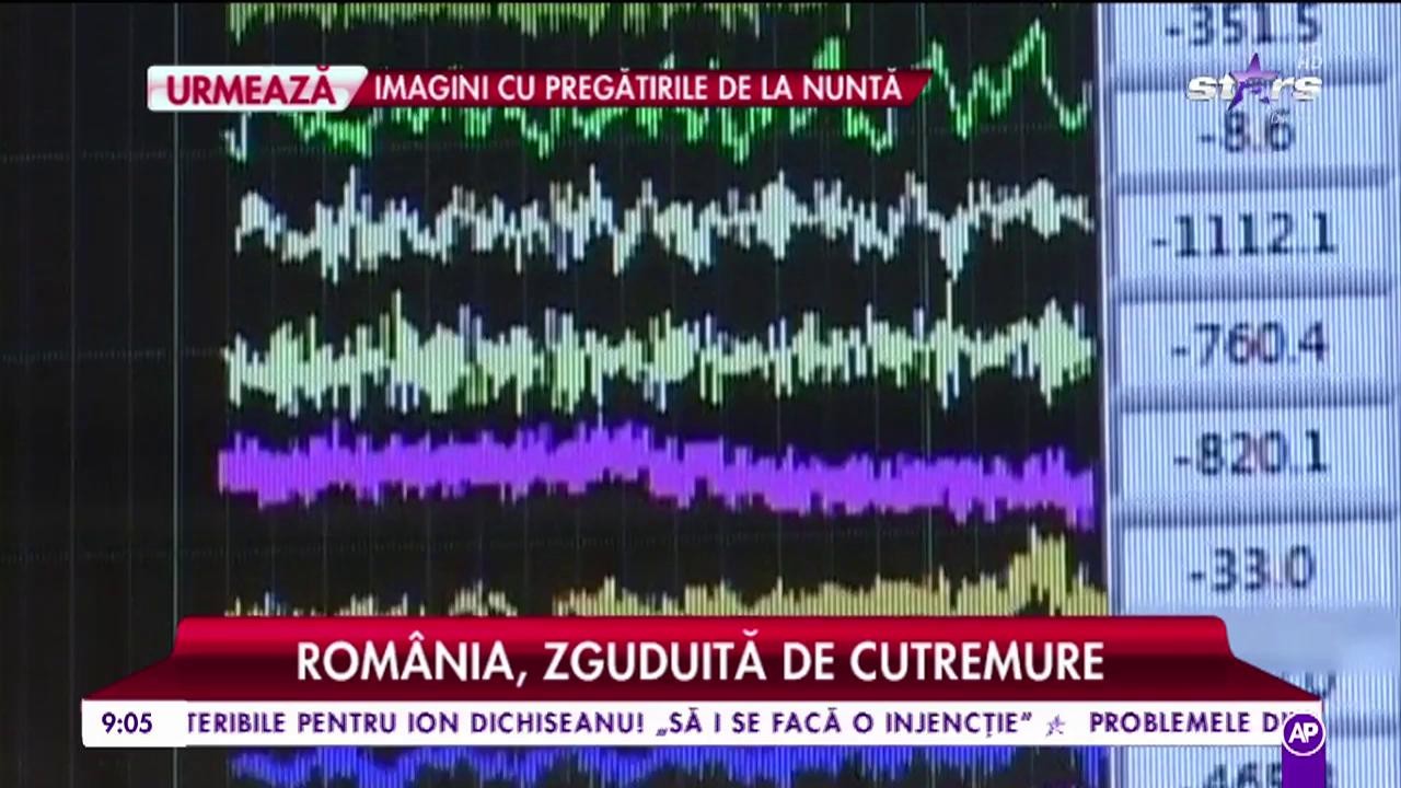 Rom&acirc;nia s-a zguduit de două ori la interval de c&acirc;teva ore