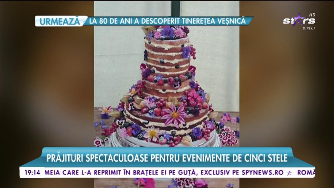 Ultimele tendinţe &icirc;n materie de torturi de nuntă! Prăjituri spectaculoase pentru evenimente de cinci stele