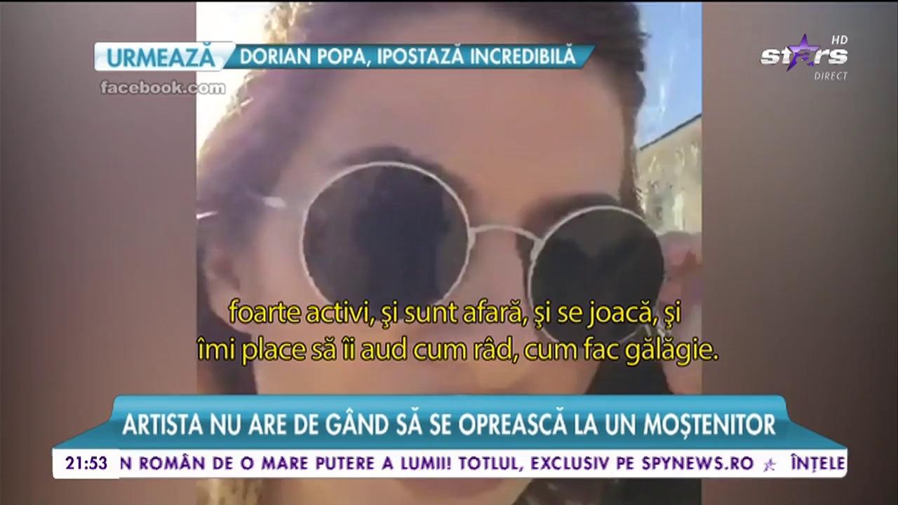 Lidia Buble nu are de g&acirc;nd să se oprească la un moștenitor