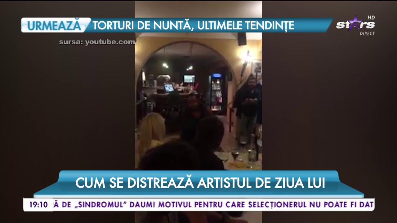 Dan Bittman petrece trei zile şi trei nopţi! Cum se distrează artistul de ziua lui